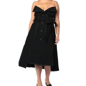 Making The Cut Winner Deconstructed Strapless Dress Size Med